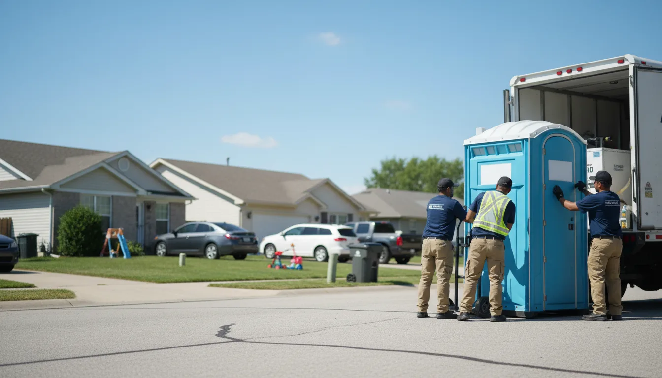 Standard Porta Potty Rentals in Eudora, KS near me